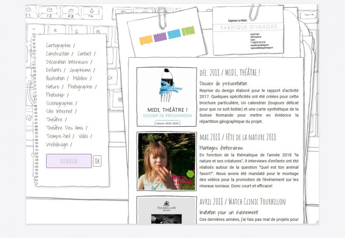 Simulation Ipad paysage
